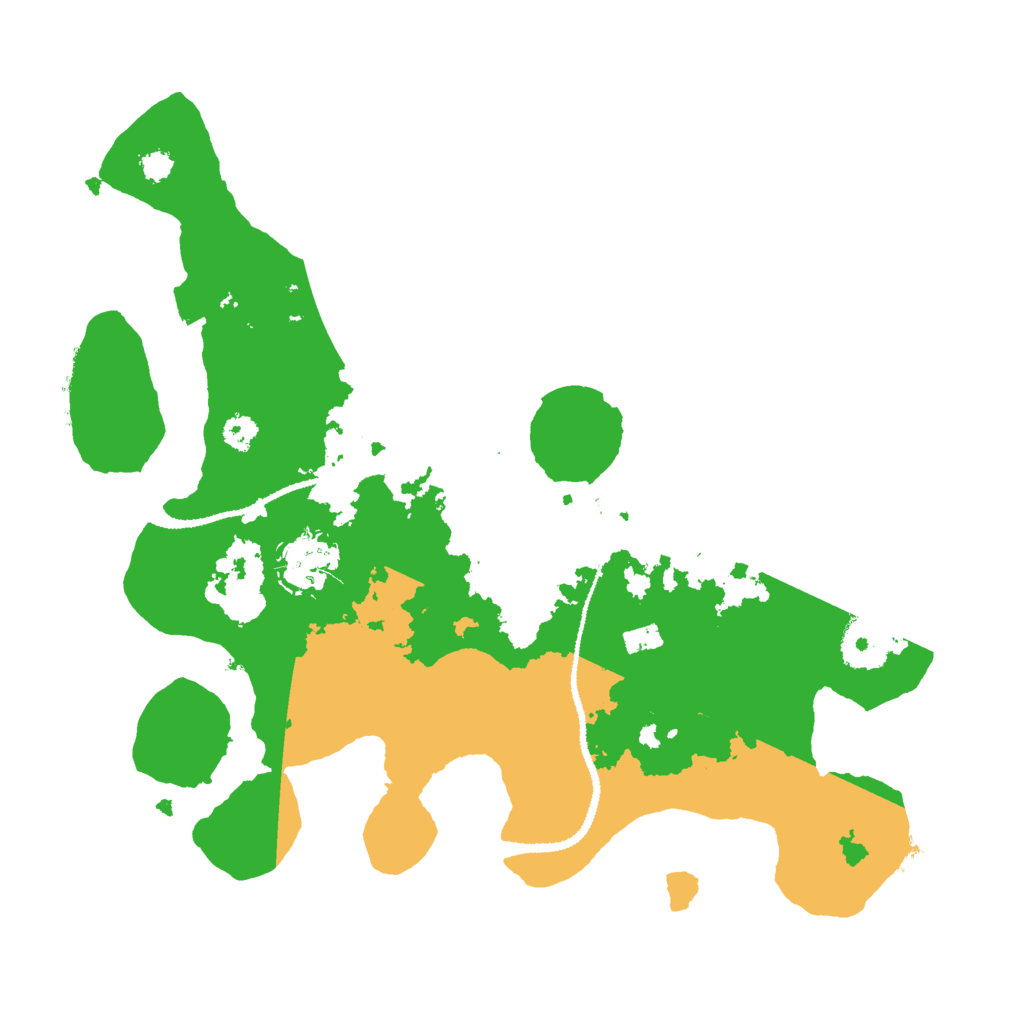 Biome Rust Map: Procedural Map, Size: 3000, Seed: 88851050