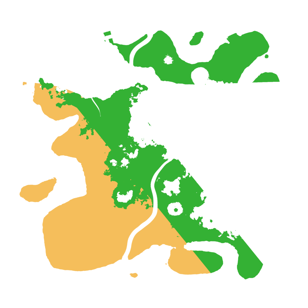 Biome Rust Map: Procedural Map, Size: 3196, Seed: 1337