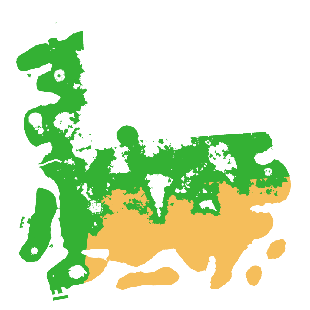 Biome Rust Map: Procedural Map, Size: 4000, Seed: 632461