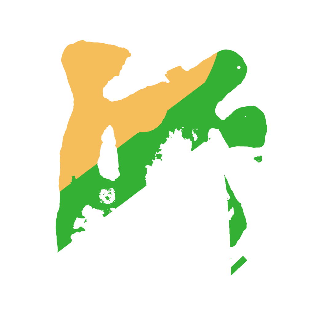 Biome Rust Map: Procedural Map, Size: 2000, Seed: 1784