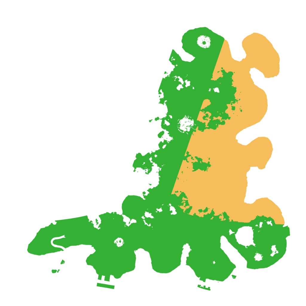 Biome Rust Map: Procedural Map, Size: 3500, Seed: 528007692