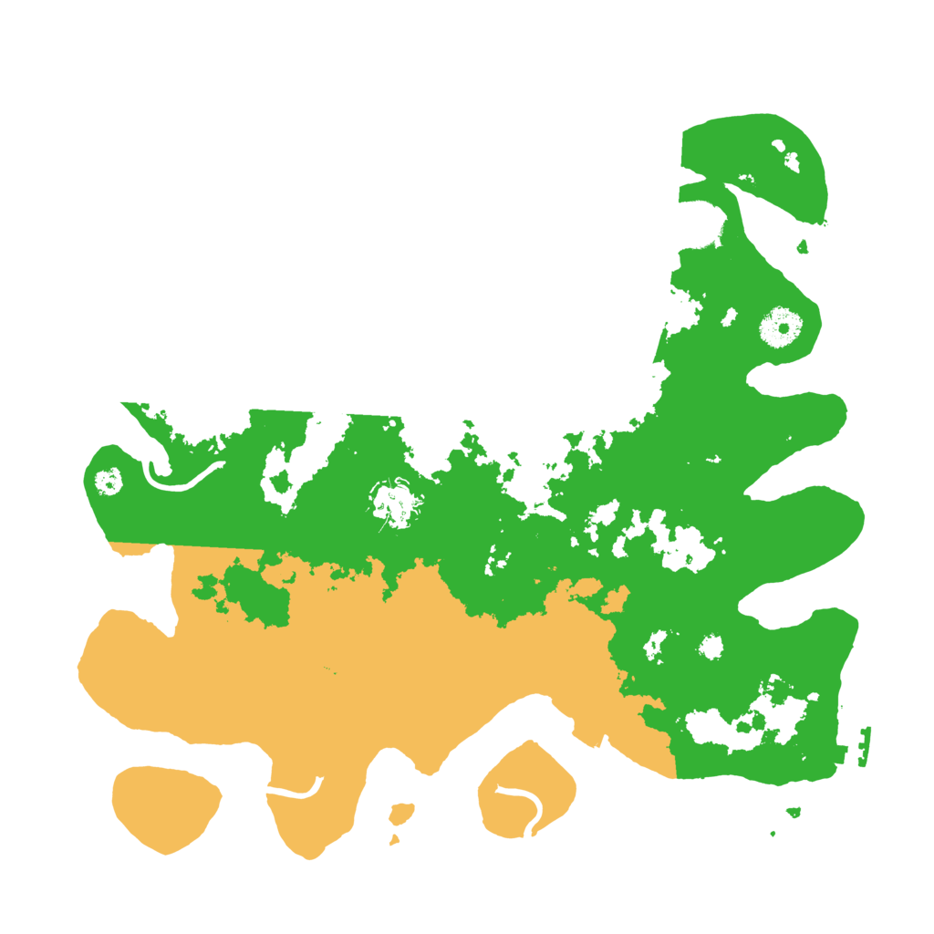 Biome Rust Map: Procedural Map, Size: 3500, Seed: 1380634993