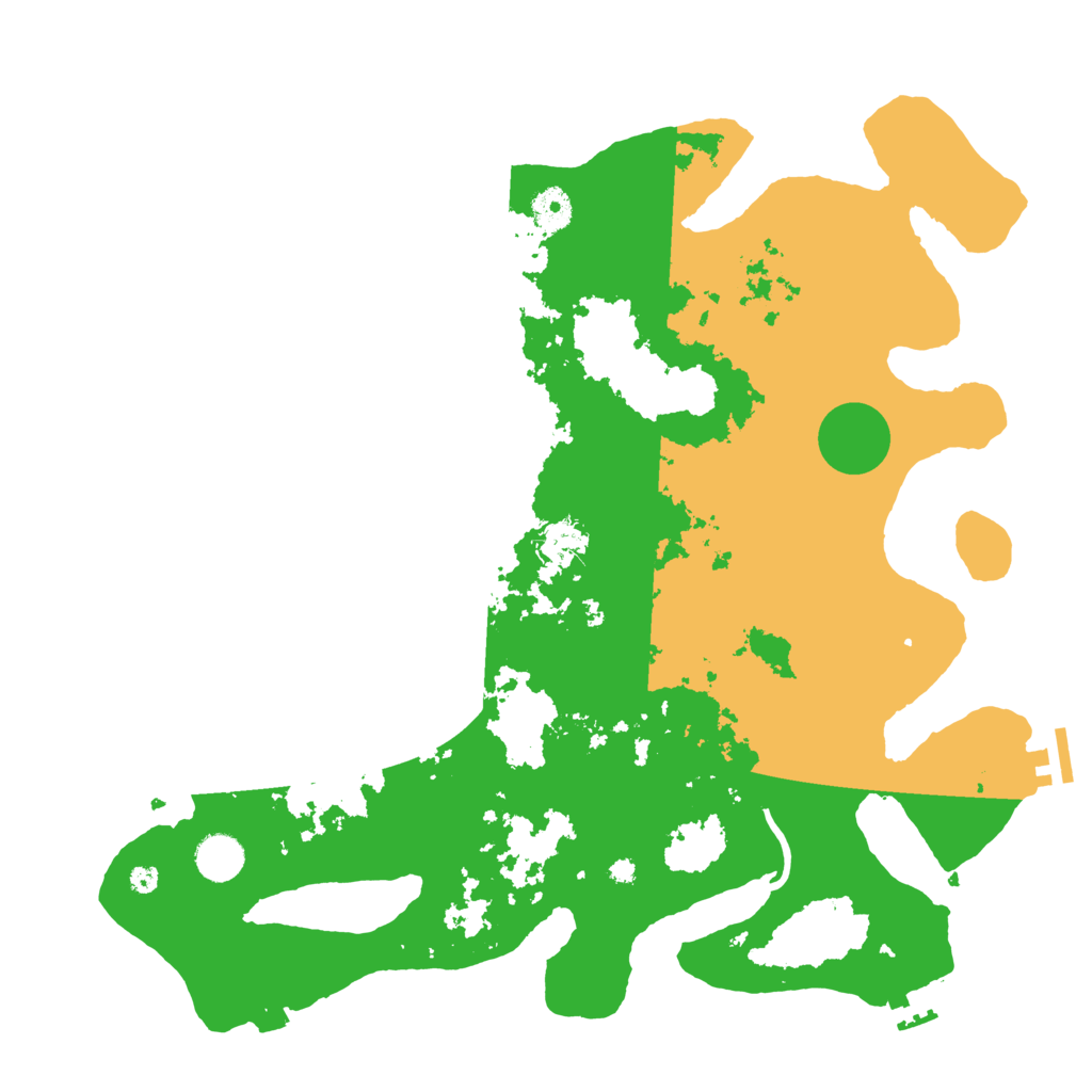 Biome Rust Map: Procedural Map, Size: 4000, Seed: 742592566