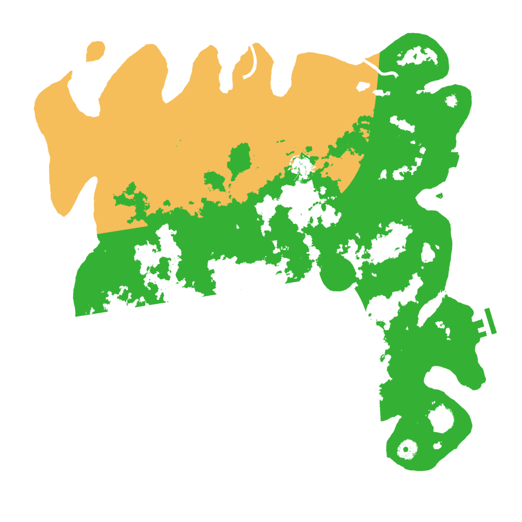 Biome Rust Map: Procedural Map, Size: 4000, Seed: 7809540