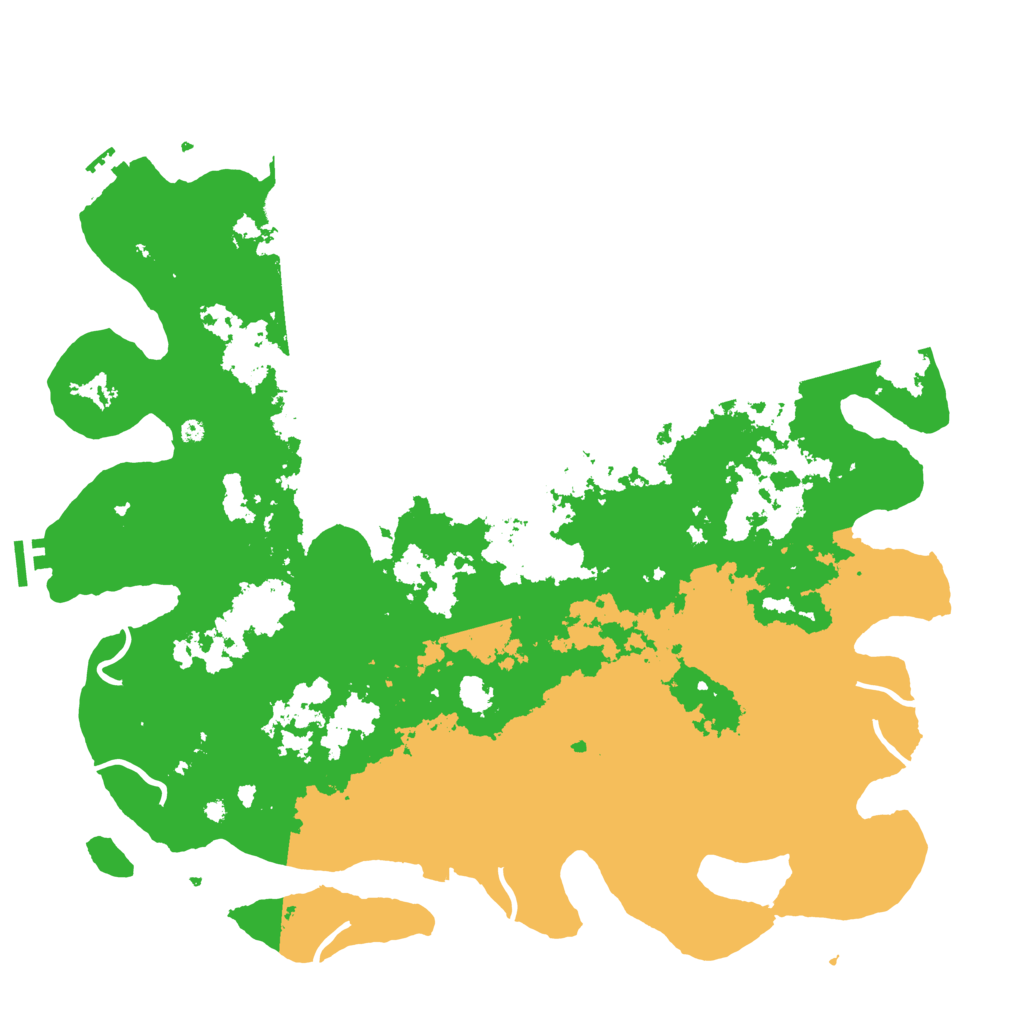 Biome Rust Map: Procedural Map, Size: 4500, Seed: 1794151049