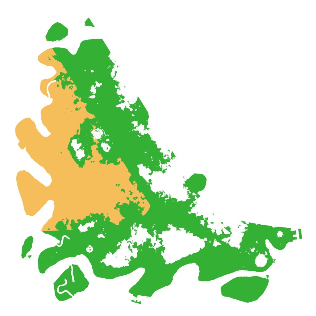 Biome Rust Map: Procedural Map, Size: 4700, Seed: 56678510