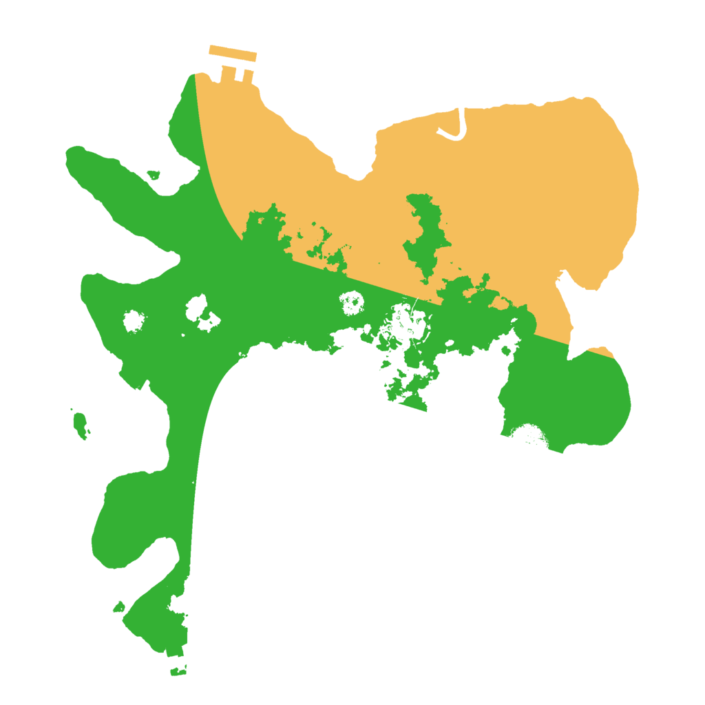 Biome Rust Map: Procedural Map, Size: 3000, Seed: 611374804