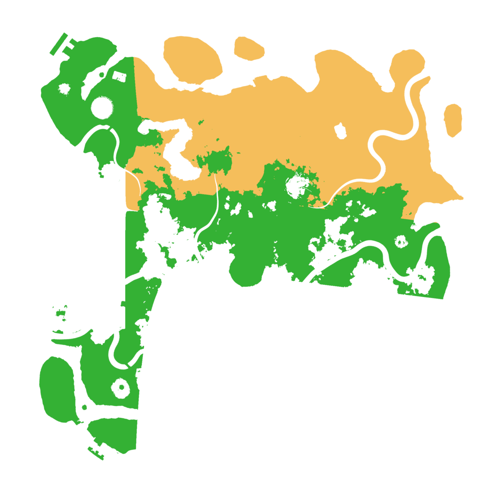 Biome Rust Map: Procedural Map, Size: 4000, Seed: 4457784