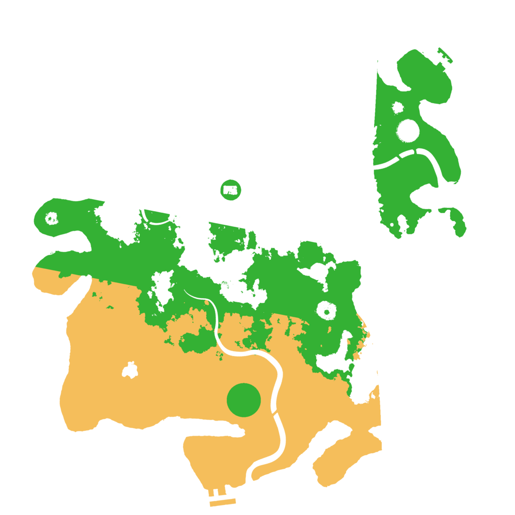 Biome Rust Map: Procedural Map, Size: 4000, Seed: 871277725