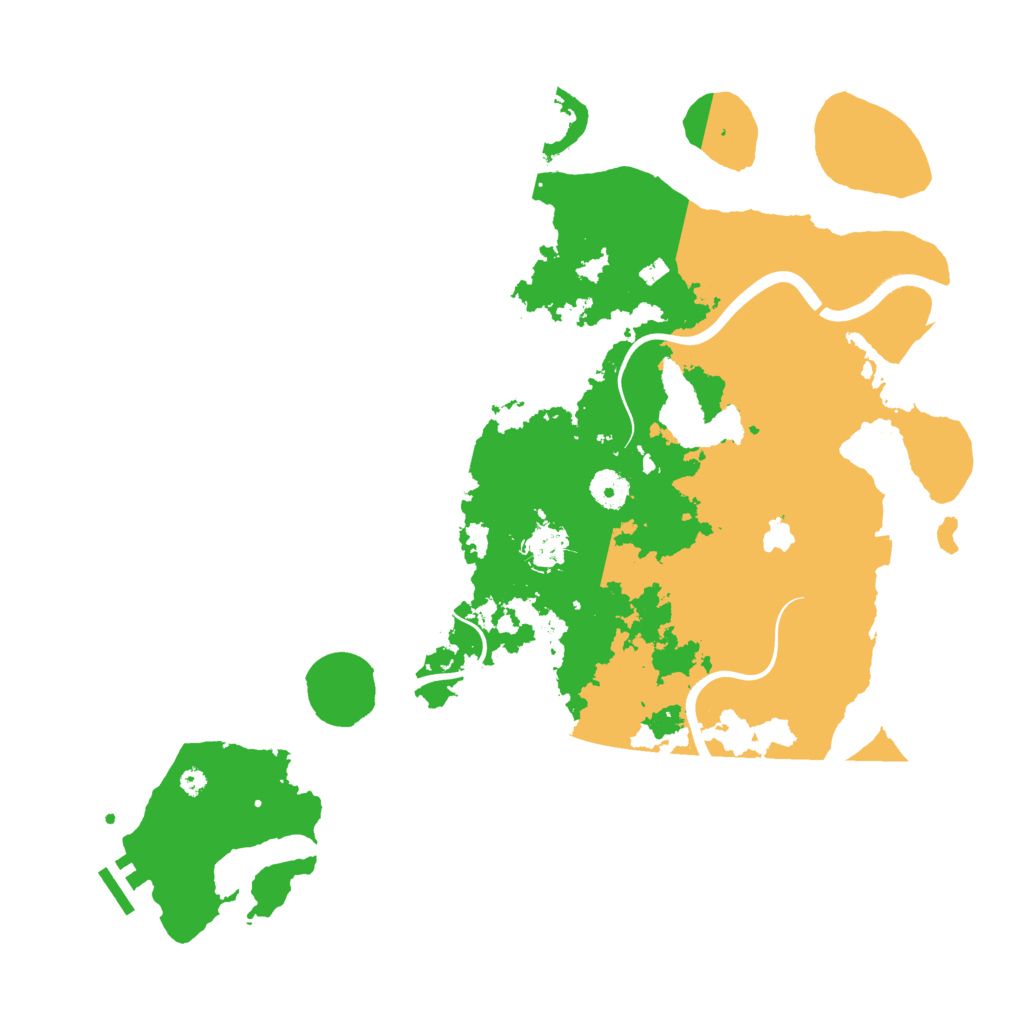 Biome Rust Map: Procedural Map, Size: 4000, Seed: 75342858