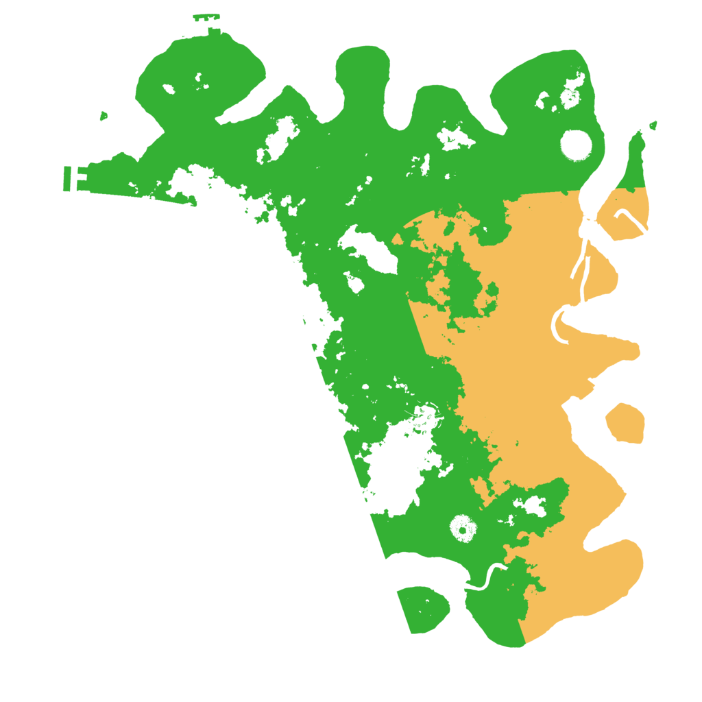 Biome Rust Map: Procedural Map, Size: 4000, Seed: 647140664