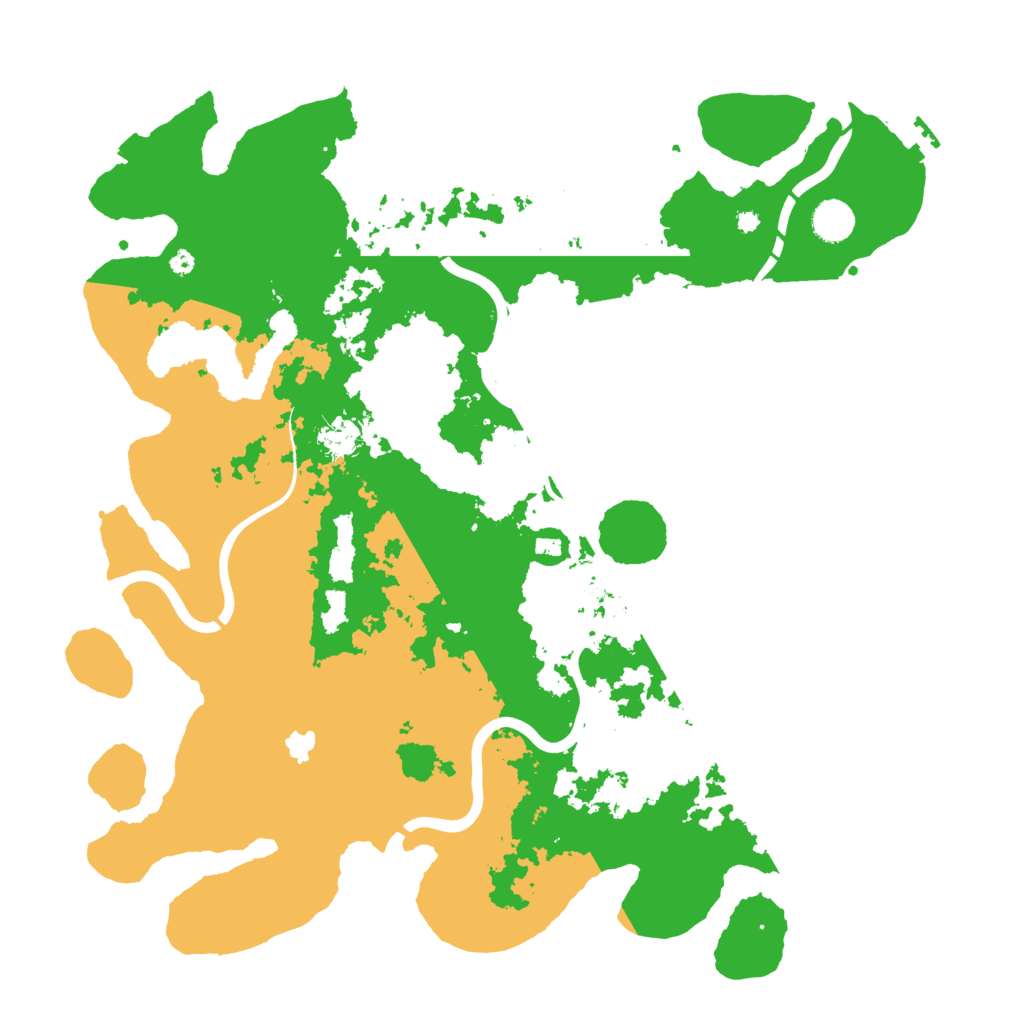 Biome Rust Map: Procedural Map, Size: 4250, Seed: 1111119111