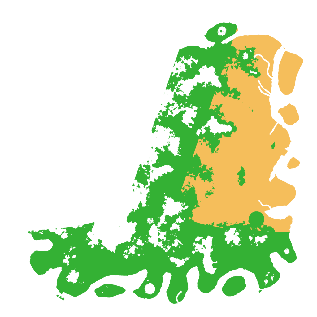 Biome Rust Map: Procedural Map, Size: 5405, Seed: 5401