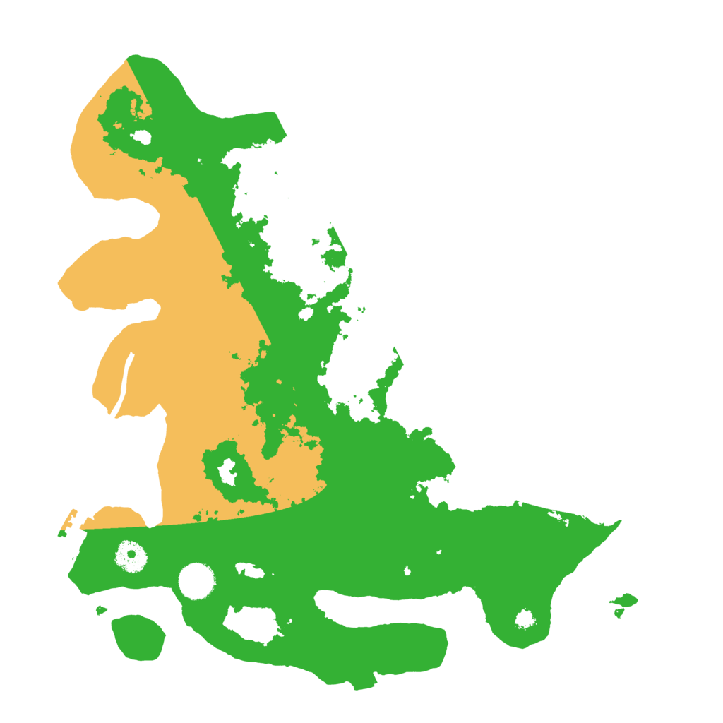 Biome Rust Map: Procedural Map, Size: 3500, Seed: 1974325275