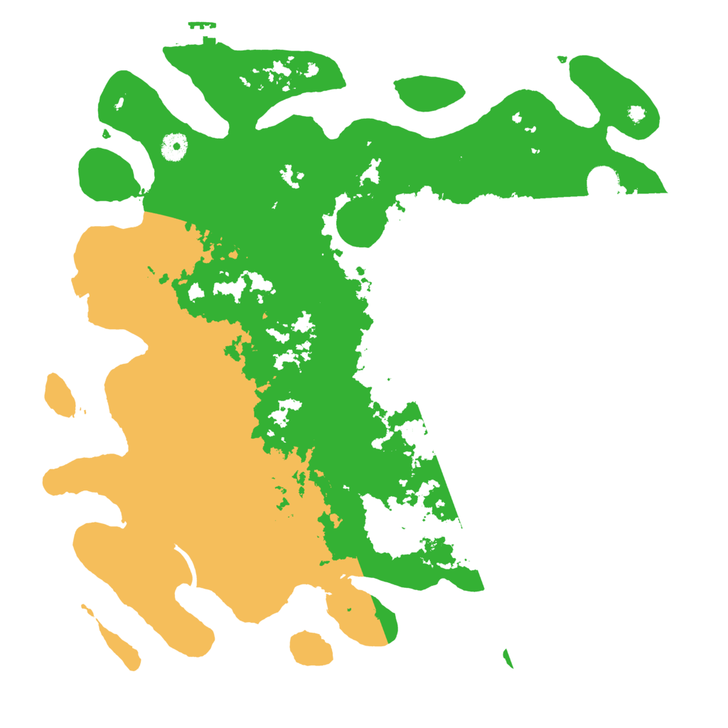 Biome Rust Map: Procedural Map, Size: 4000, Seed: 1255595152