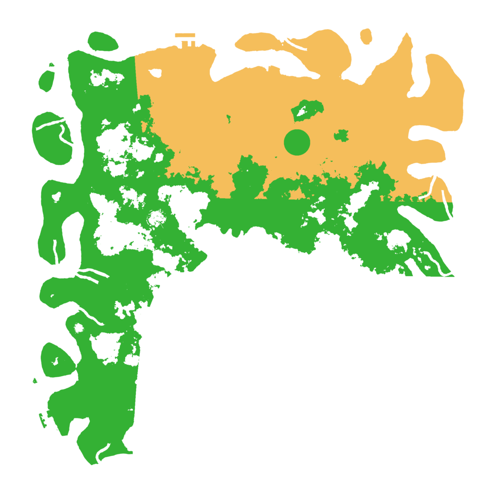 Biome Rust Map: Procedural Map, Size: 5000, Seed: 412469624