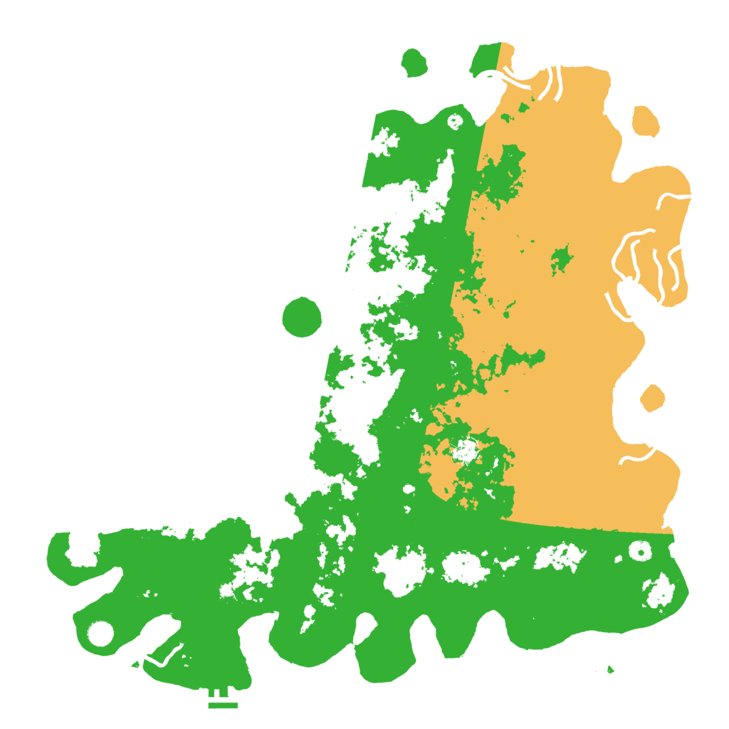 Biome Rust Map: Procedural Map, Size: 5000, Seed: 1680347647
