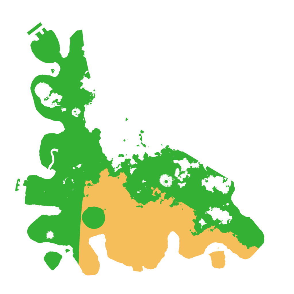 Biome Rust Map: Procedural Map, Size: 3500, Seed: 1139745789