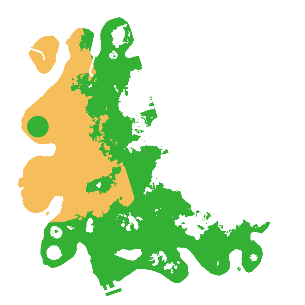 Biome Rust Map: Procedural Map, Size: 3750, Seed: 90690281