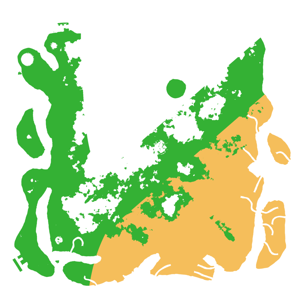 Biome Rust Map: Procedural Map, Size: 4250, Seed: 70745896