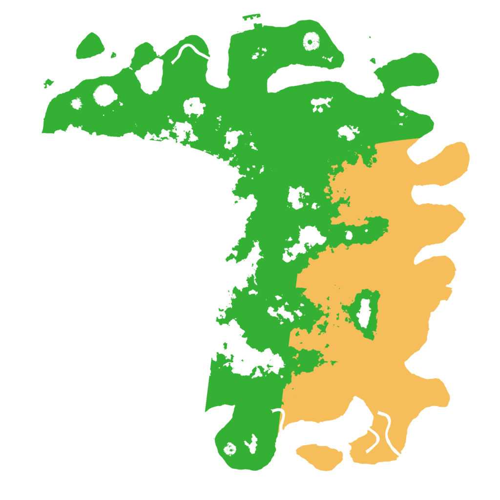 Biome Rust Map: Procedural Map, Size: 4250, Seed: 2046486034