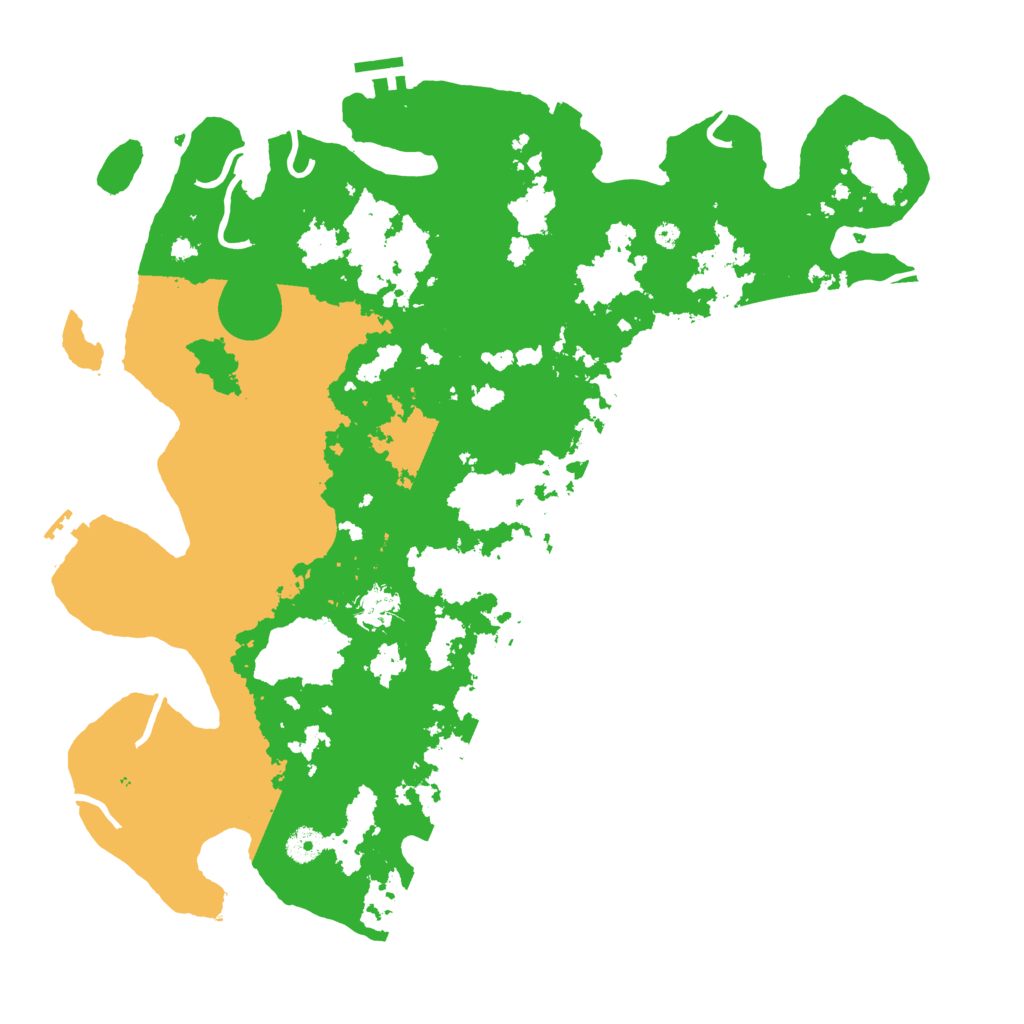 Biome Rust Map: Procedural Map, Size: 4250, Seed: 1791111661