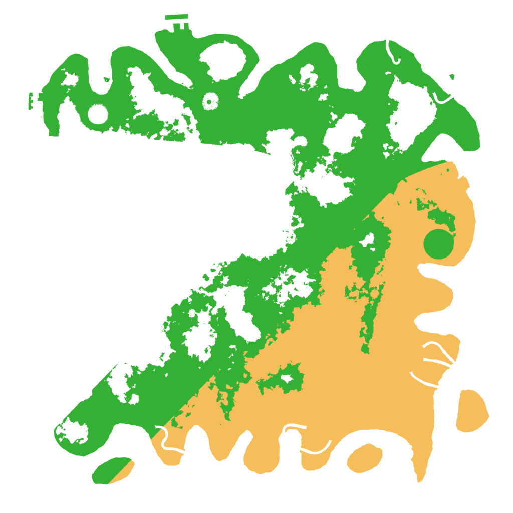 Biome Rust Map: Procedural Map, Size: 4500, Seed: 1651500496