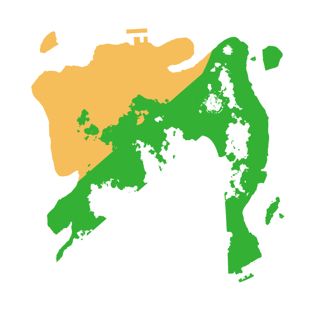 Biome Rust Map: Procedural Map, Size: 3000, Seed: 2093622999
