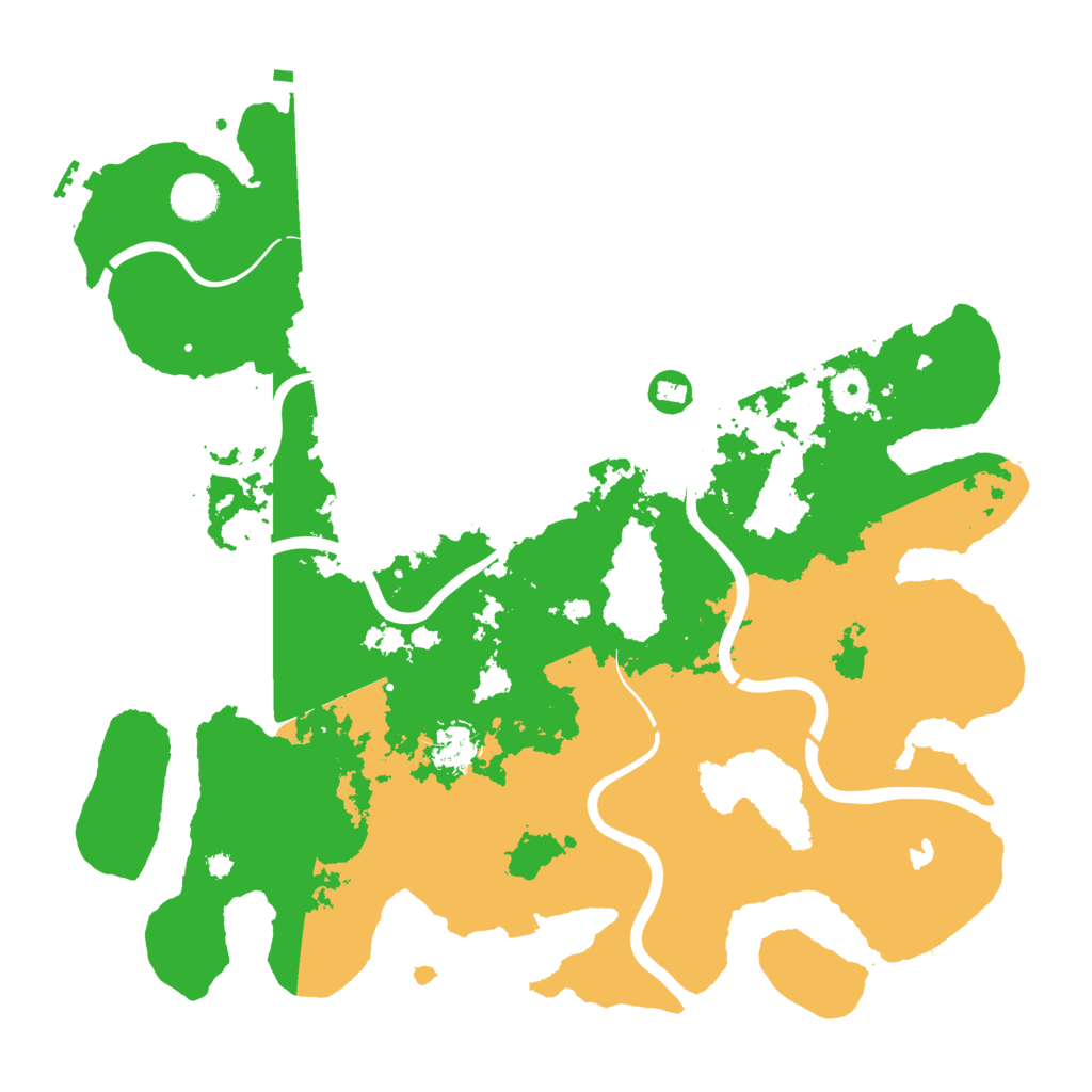 Biome Rust Map: Procedural Map, Size: 4000, Seed: 1880140892