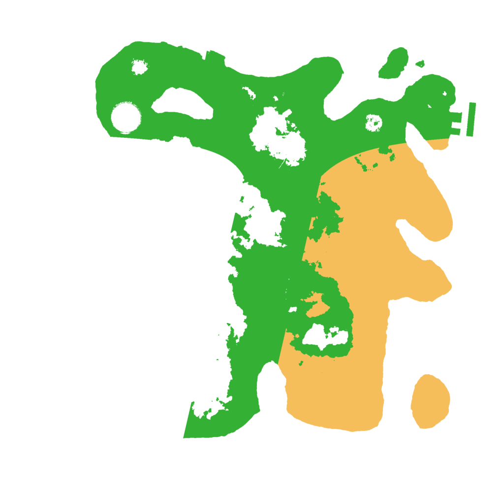 Biome Rust Map: Procedural Map, Size: 3000, Seed: 892090175