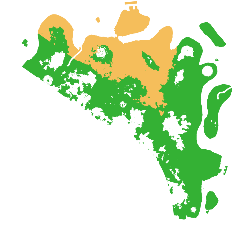 Biome Rust Map: Procedural Map, Size: 4000, Seed: 1908652682