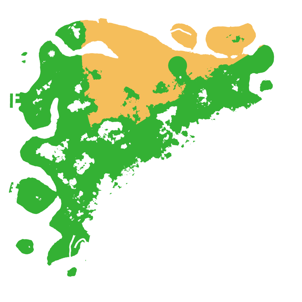 Biome Rust Map: Procedural Map, Size: 4250, Seed: 2078153777