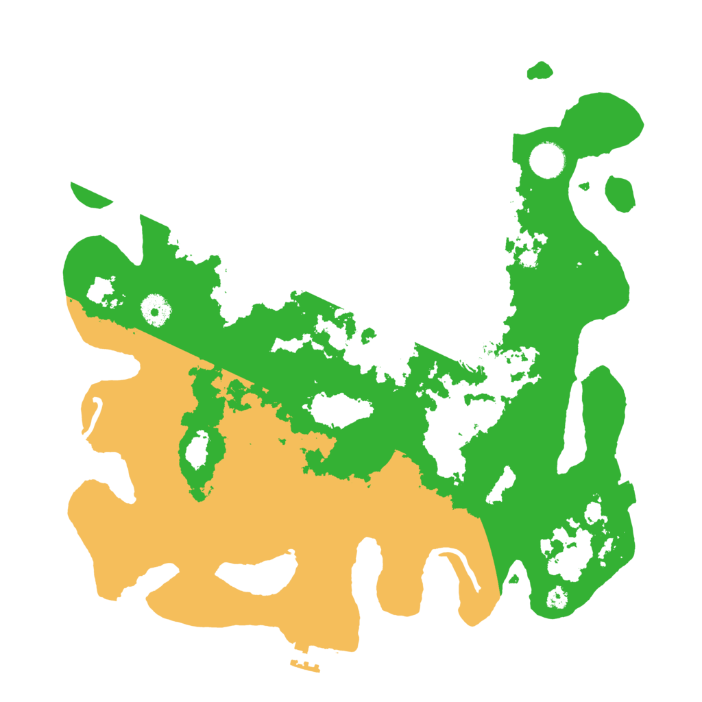 Biome Rust Map: Procedural Map, Size: 3500, Seed: 1698702068