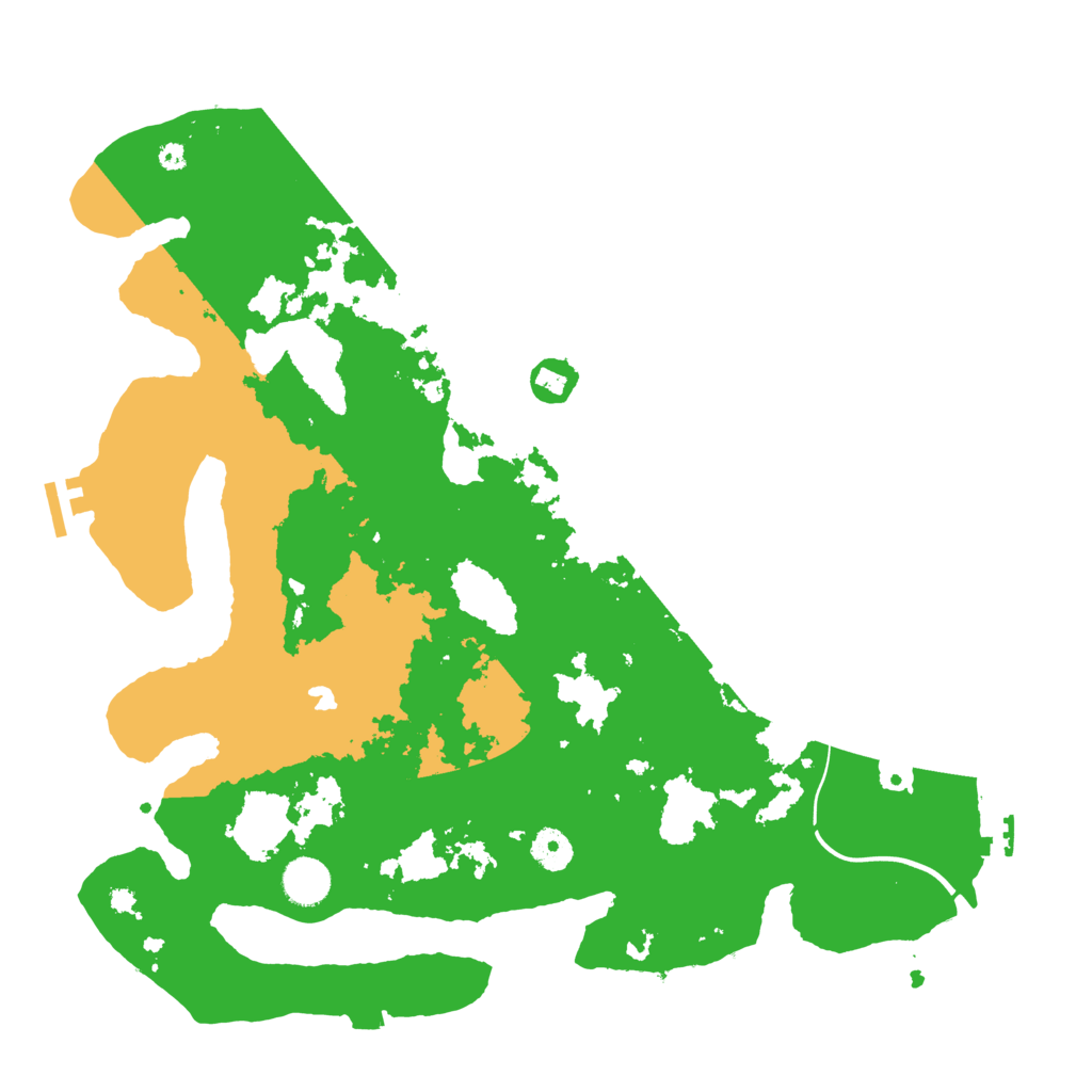 Biome Rust Map: Procedural Map, Size: 4000, Seed: 1727438934