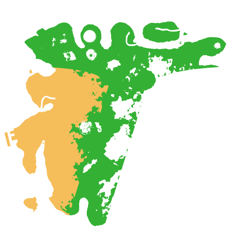 Biome Rust Map: Procedural Map, Size: 3500, Seed: 67385