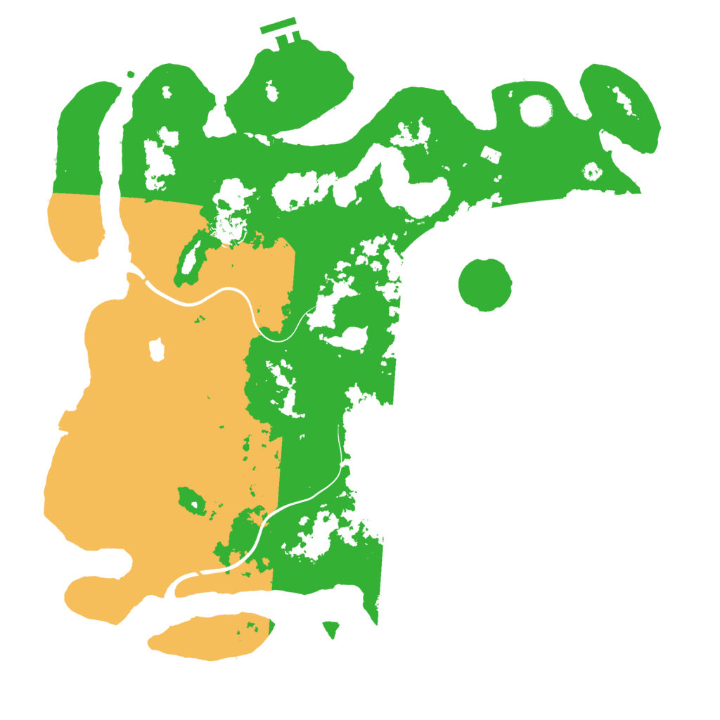Biome Rust Map: Procedural Map, Size: 4000, Seed: 617692170