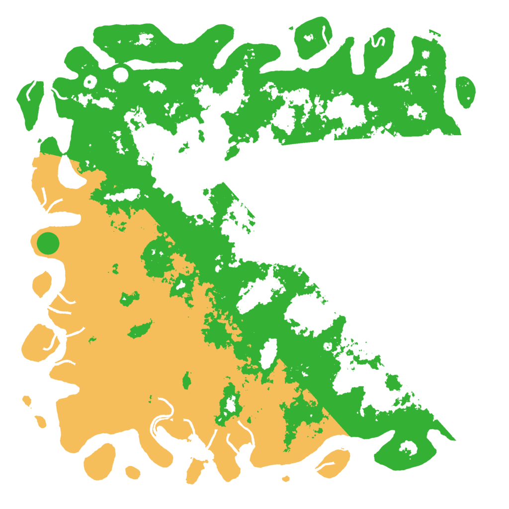 Biome Rust Map: Procedural Map, Size: 6000, Seed: 103555946