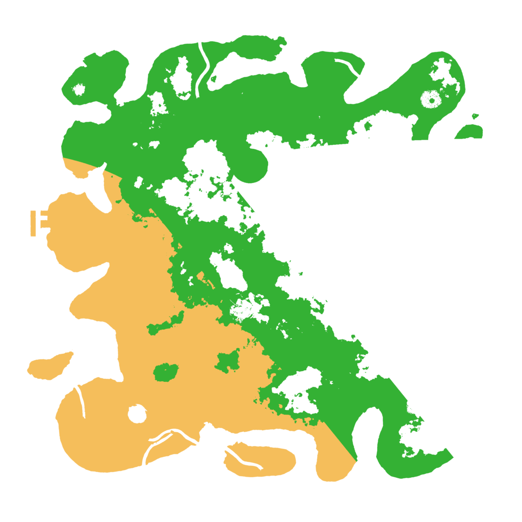 Biome Rust Map: Procedural Map, Size: 4074, Seed: 1337