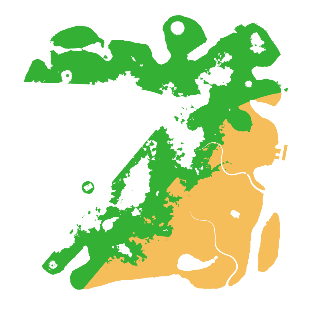 Biome Rust Map: Procedural Map, Size: 4000, Seed: 1960244056