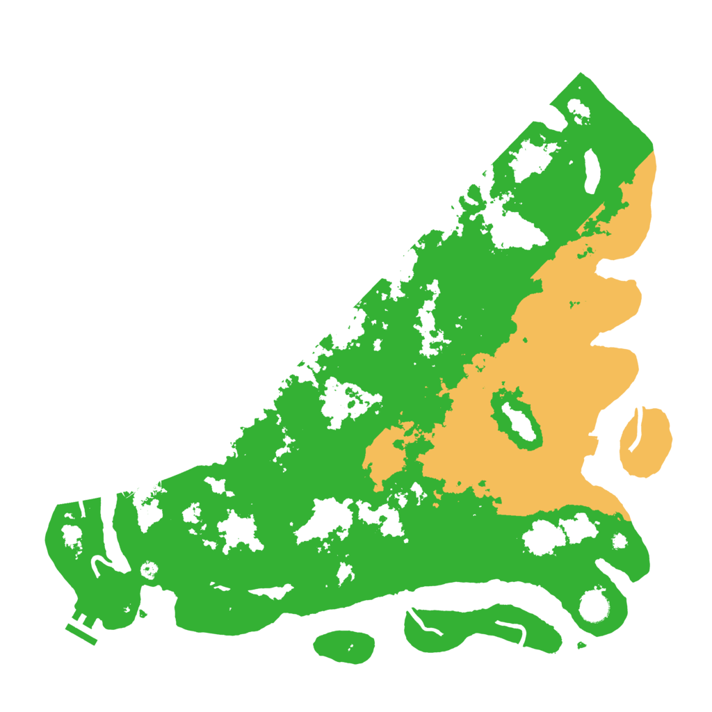 Biome Rust Map: Procedural Map, Size: 4250, Seed: 1191111111