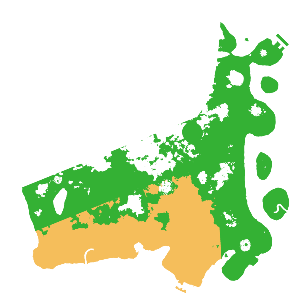 Biome Rust Map: Procedural Map, Size: 4000, Seed: 897375252