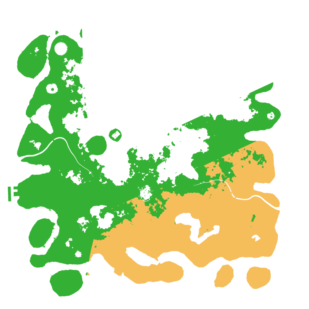 Biome Rust Map: Procedural Map, Size: 4250, Seed: 366997493