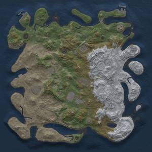 Thumbnail Rust Map: Procedural Map, Size: 4250, Seed: 149895659, 18 Monuments