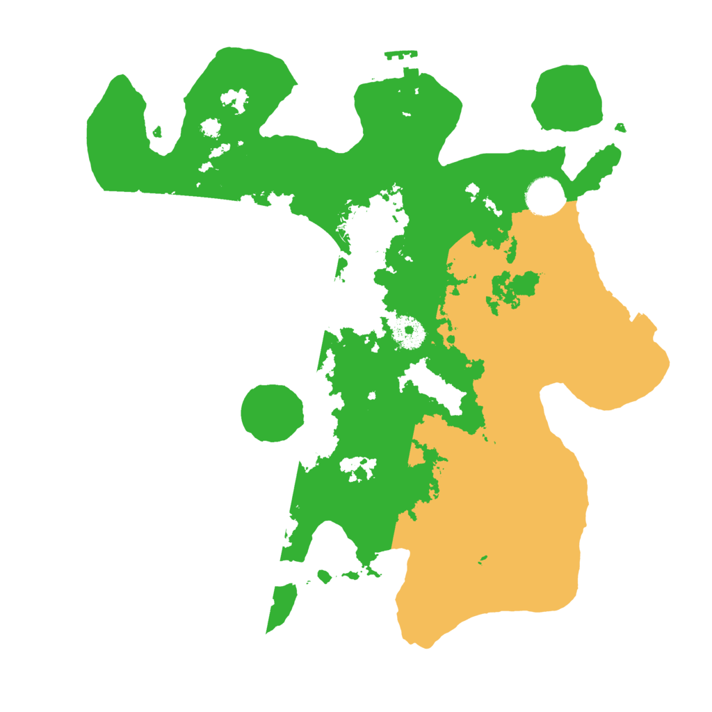 Biome Rust Map: Procedural Map, Size: 3300, Seed: 11448468