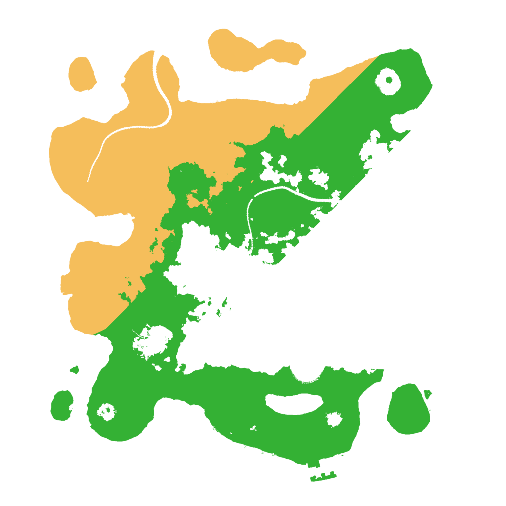 Biome Rust Map: Procedural Map, Size: 3000, Seed: 1899211661