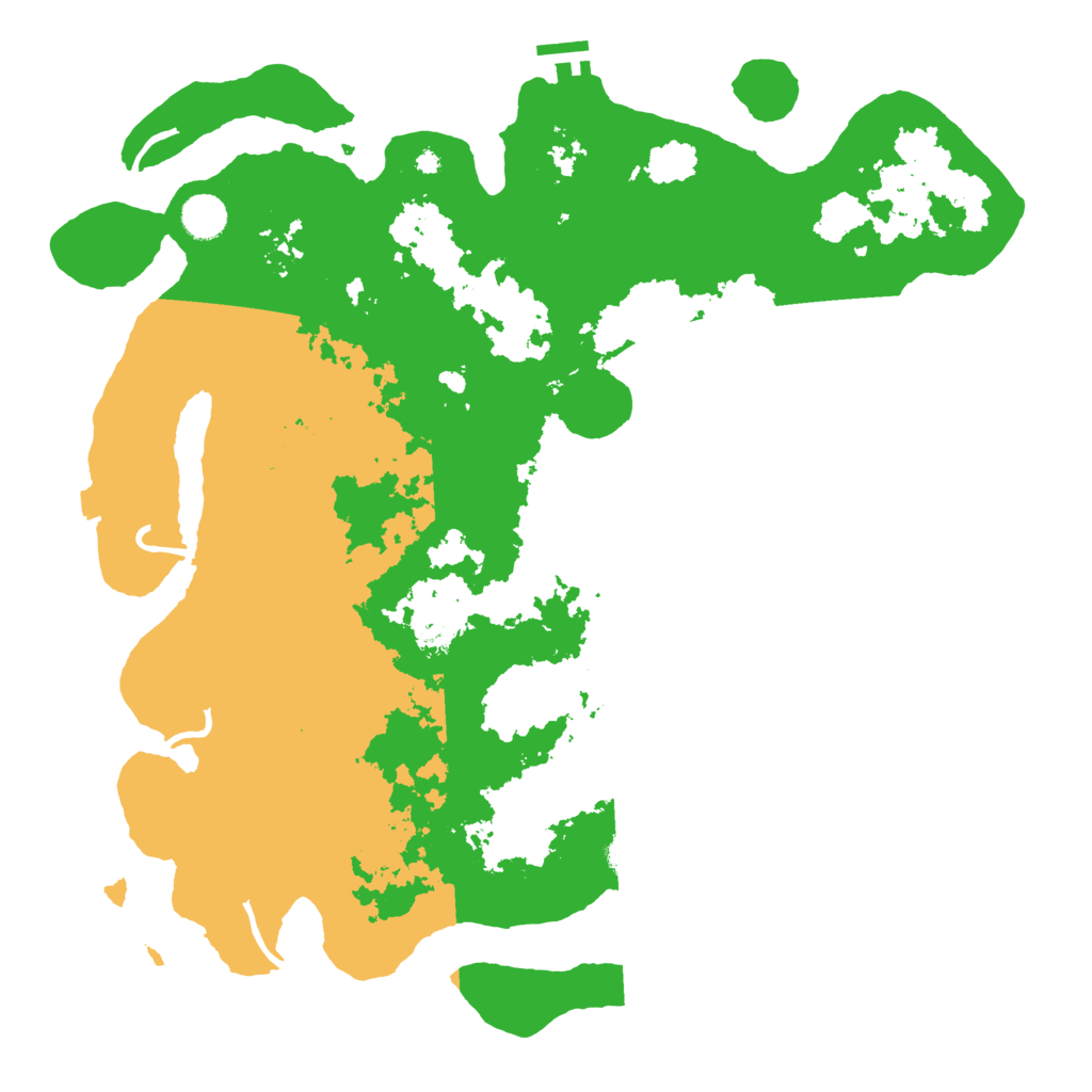 Biome Rust Map: Procedural Map, Size: 4250, Seed: 259558393