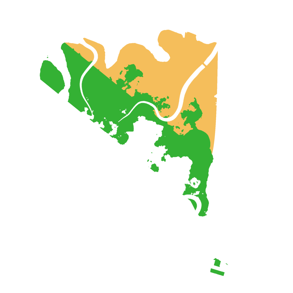 Biome Rust Map: Procedural Map, Size: 3000, Seed: 1484812969