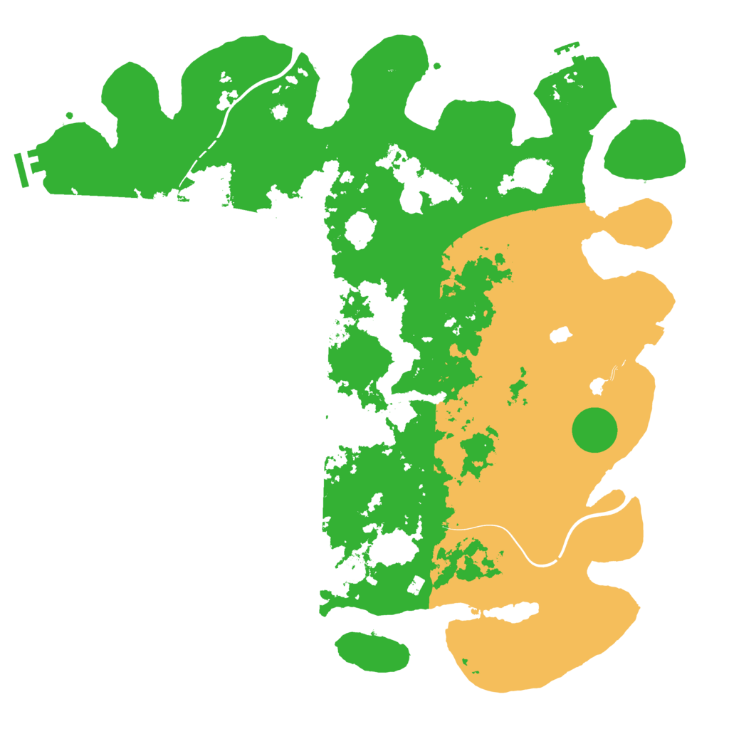 Biome Rust Map: Procedural Map, Size: 4250, Seed: 1673757221