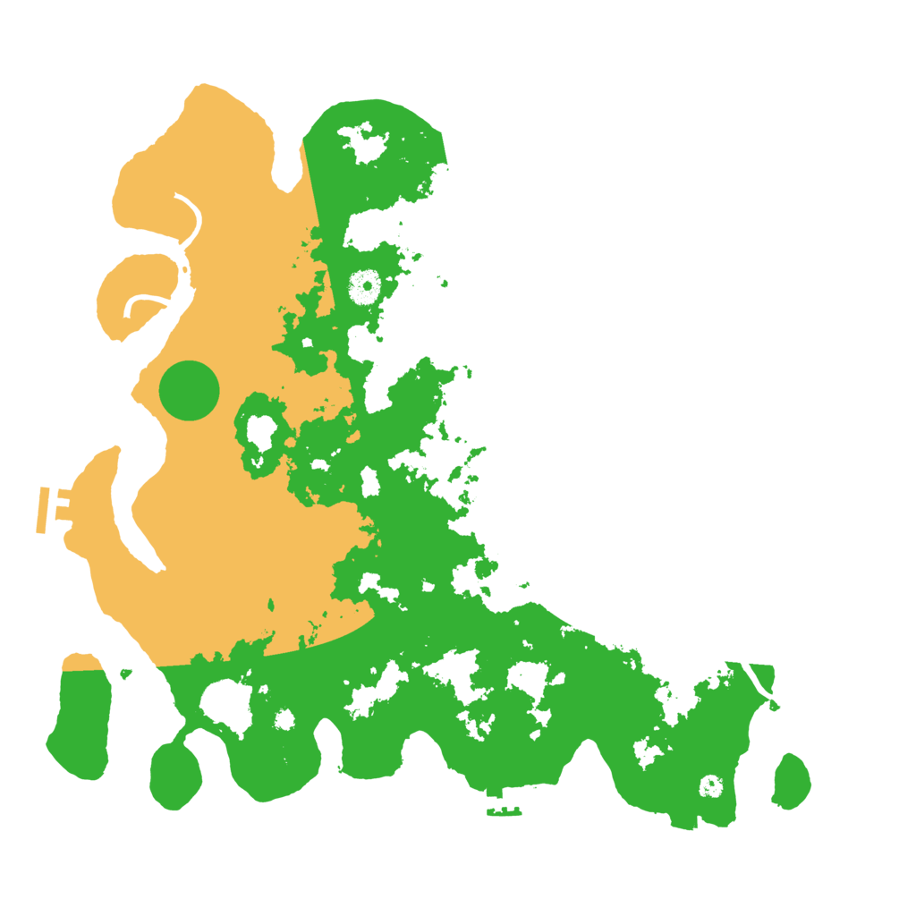 Biome Rust Map: Procedural Map, Size: 4000, Seed: 537254649