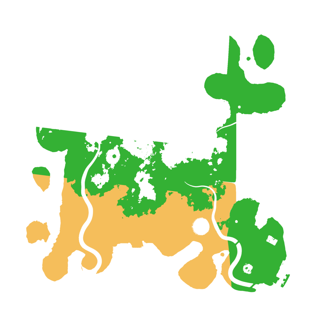 Biome Rust Map: Procedural Map, Size: 3250, Seed: 2011974680